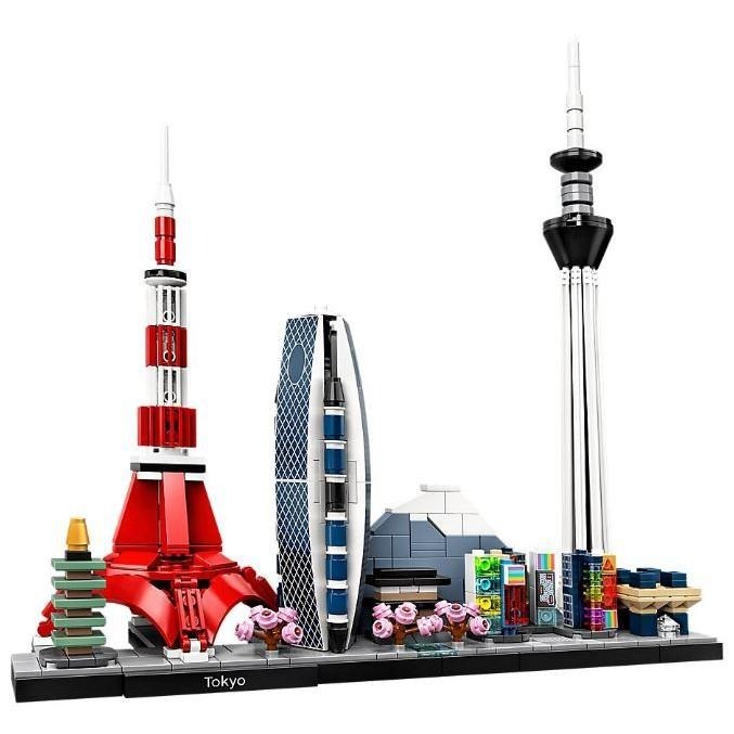 ［想樂］全新 樂高 Lego 21051 Architecture 建築 東京-細節圖3