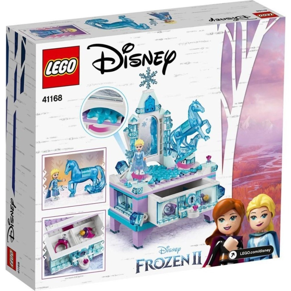 ［想樂］全新 樂高 Lego 41168 迪士尼 冰雪奇緣 艾莎 珠寶盒-細節圖2