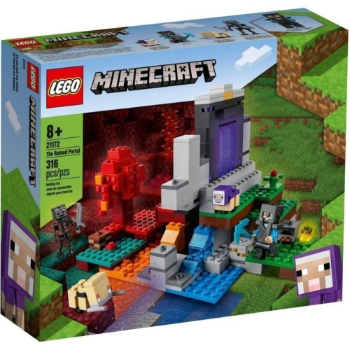［想樂］全新 樂高 LEGO 21172 Minecraft 廢棄傳送門
