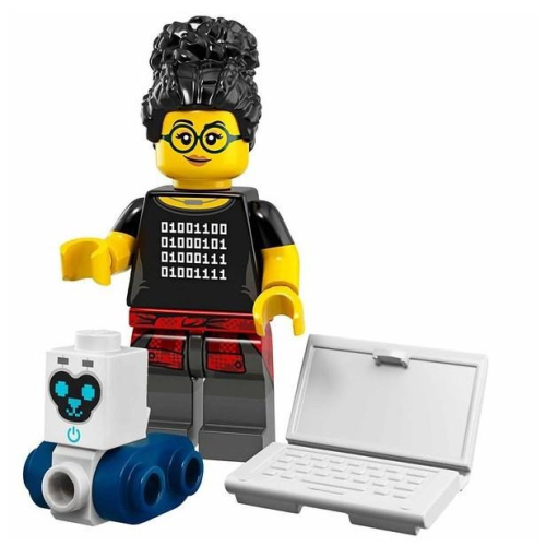 ［想樂］『人偶』全新 樂高 Lego 71025 5 第19代 人偶包 程式設計師 Programmer