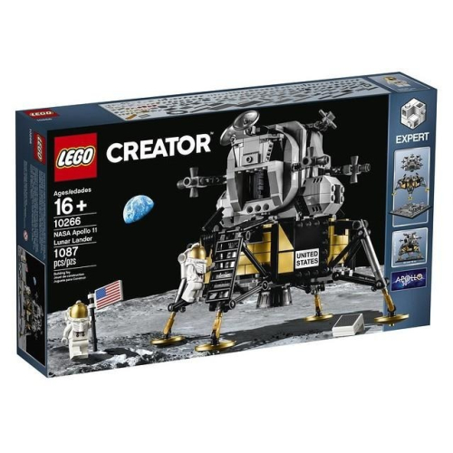 ［想樂］全新 樂高 Lego 10266 CREATOR 阿波羅11號登月小艇