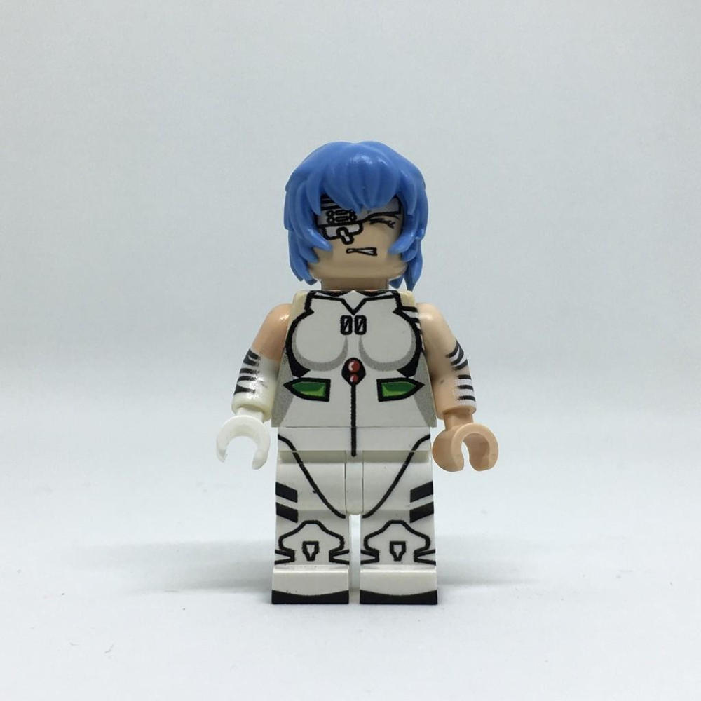 ［想樂］『Manga Brick』MGB010 绫波零戰損 新世紀福音戰士-細節圖2
