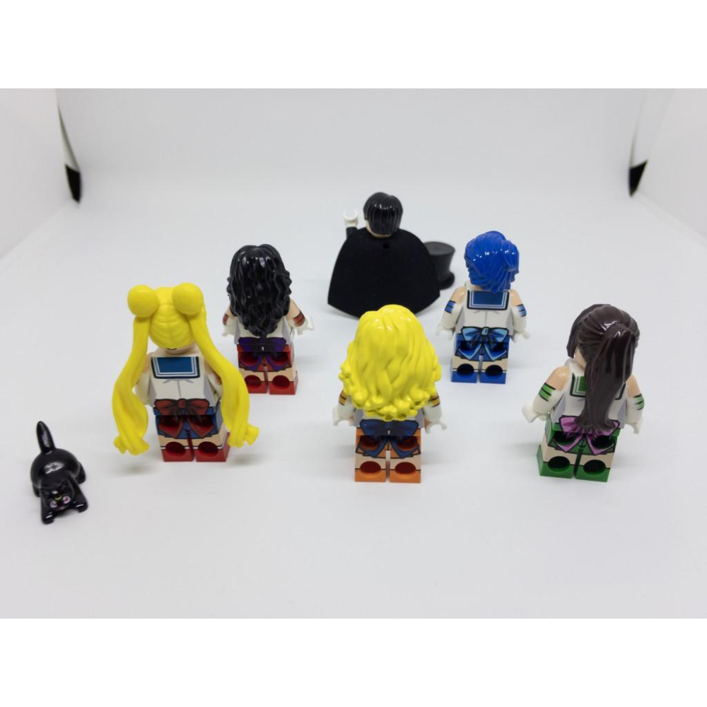 ［想樂］『Manga Brick』MGB006 美少女戰士 一組6隻-細節圖2