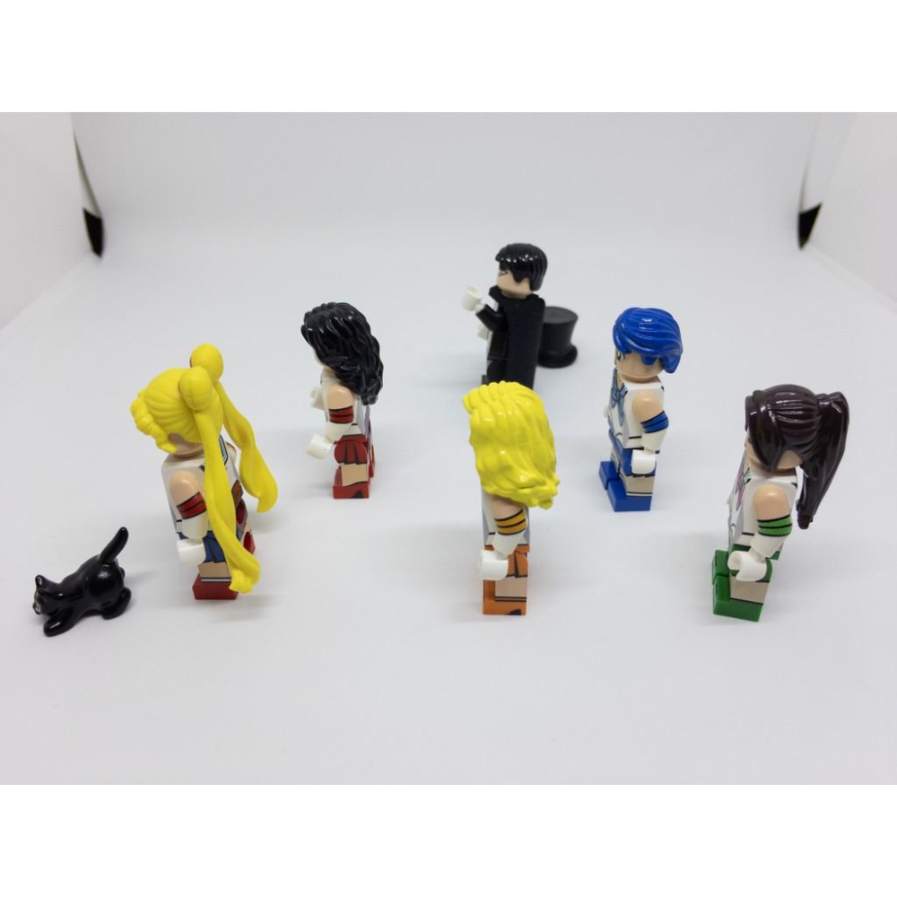 ［想樂］『Manga Brick』MGB006 美少女戰士 一組6隻-細節圖3