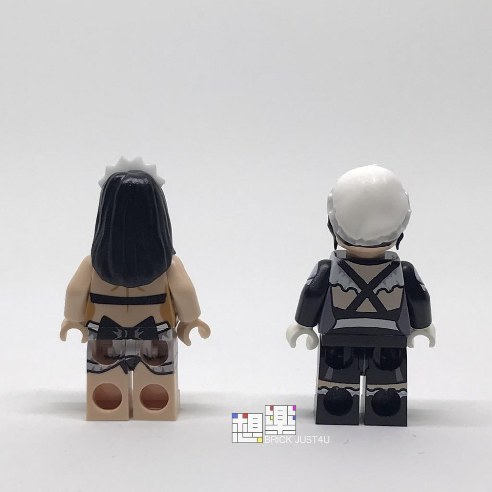 ［想樂］『樂宜樂』LeYiLeBrick LOL740 女僕 一組2隻-細節圖2