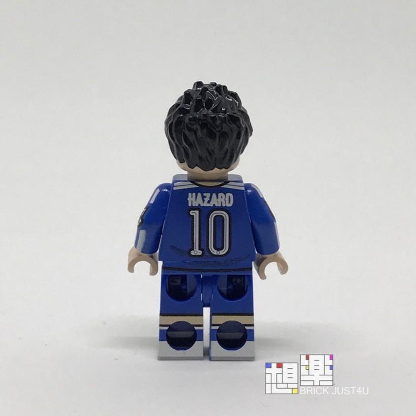 ［想樂］『樂宜樂』LeYiLeBrick LOL644 足球員 Eden Hazard 阿札爾-細節圖2