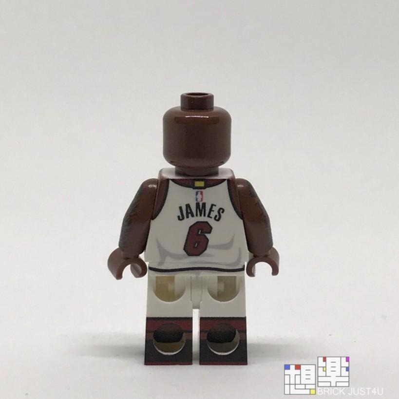 ［想樂］『樂宜樂』LeYiLeBrick LOL620 籃球員 LeBron James 詹姆士-細節圖2