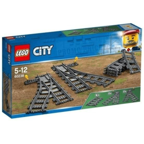 ［想樂］全新 樂高 Lego 60238 CITY 城市 切換式軌道