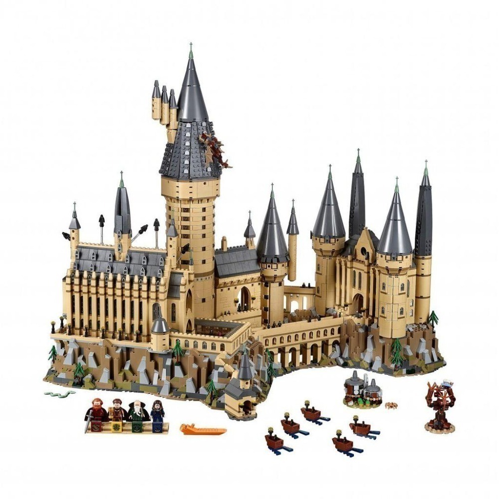 ［想樂］全新 樂高 Lego 71043 哈利波特 霍格華茲城堡 Hogwarts (原箱寄出)-細節圖3