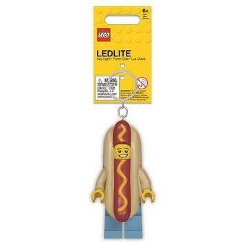 ［想樂］『LED鑰匙圈』全新 樂高 Lego LED LGL KE119 熱狗人 鑰匙圈