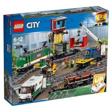 ［想樂］全新 樂高 Lego 60198 CITY 城市 貨運列車 火車
