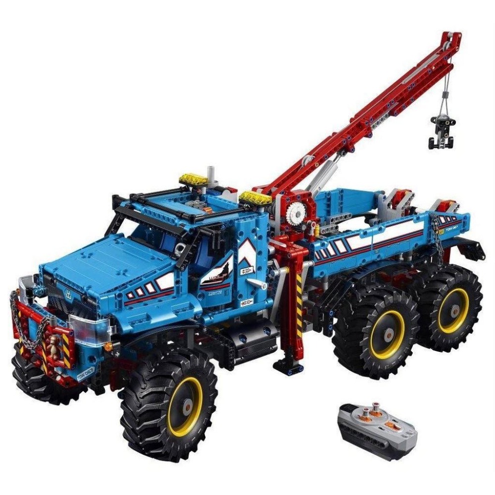 【盒損嚴重】［想樂］全新 樂高 Lego 42070 Technique 科技 6X6 越野車-細節圖3