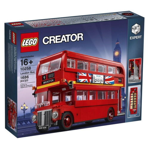 ［想樂］ 全新 樂高 Lego 10258 經典車款 雙層巴士