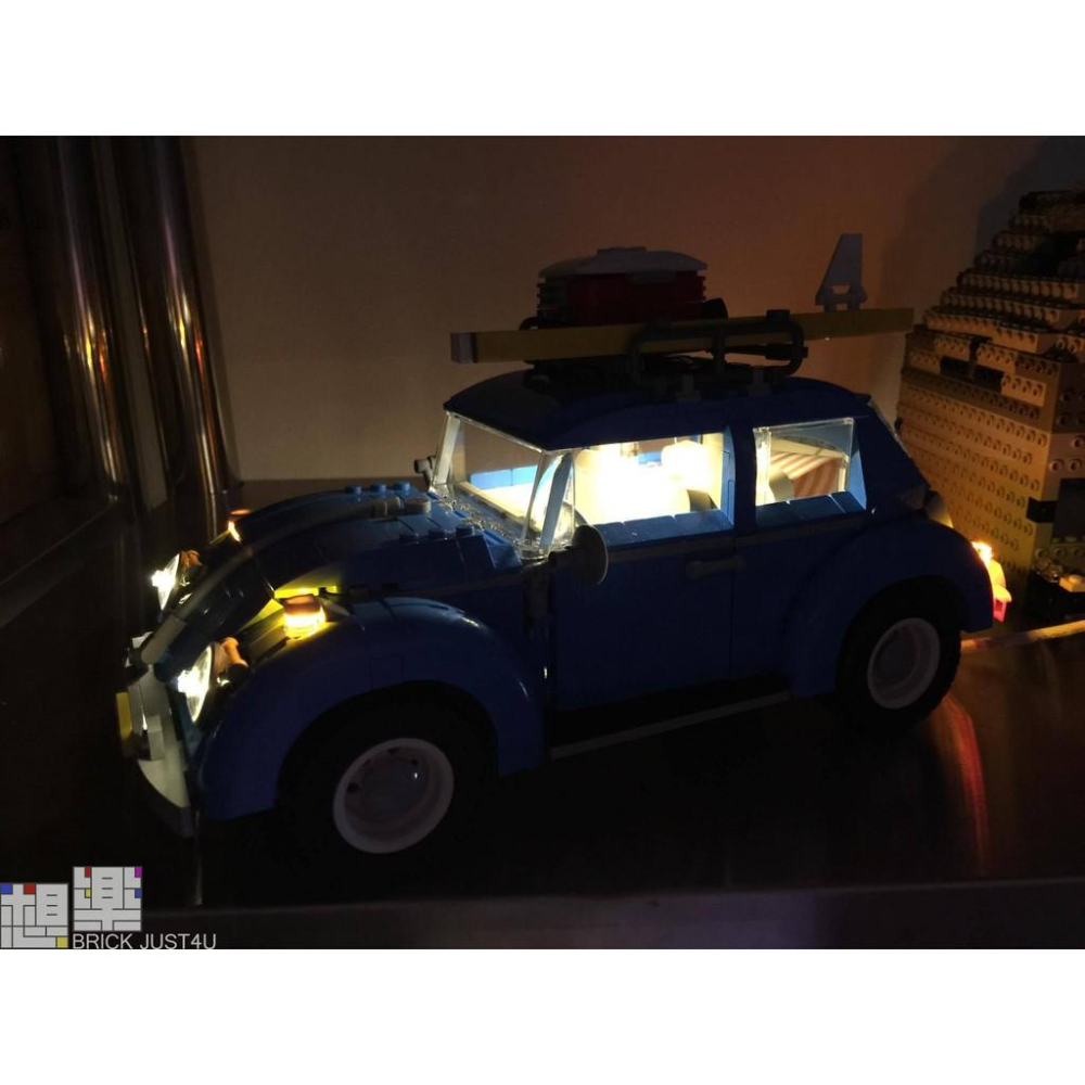 ［想樂］『LED燈組(不含盒組)』樂高 燈組 Lego Light 10252 福斯 金龜車 (預購)-細節圖3