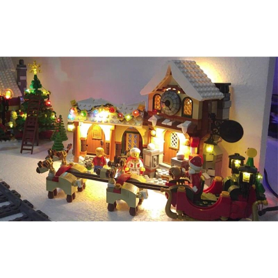 ［想樂］『LED燈組(不含盒組)』樂高 燈組 Lego Light 10245 聖誕老人的工作坊 (預購)