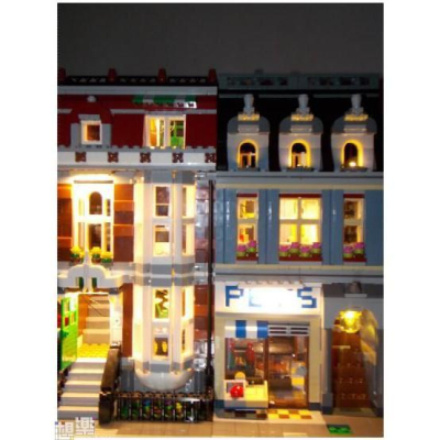 ［想樂］『LED燈組(不含盒組)』樂高 燈組 Lego Light 10218 寵物店 (預購)