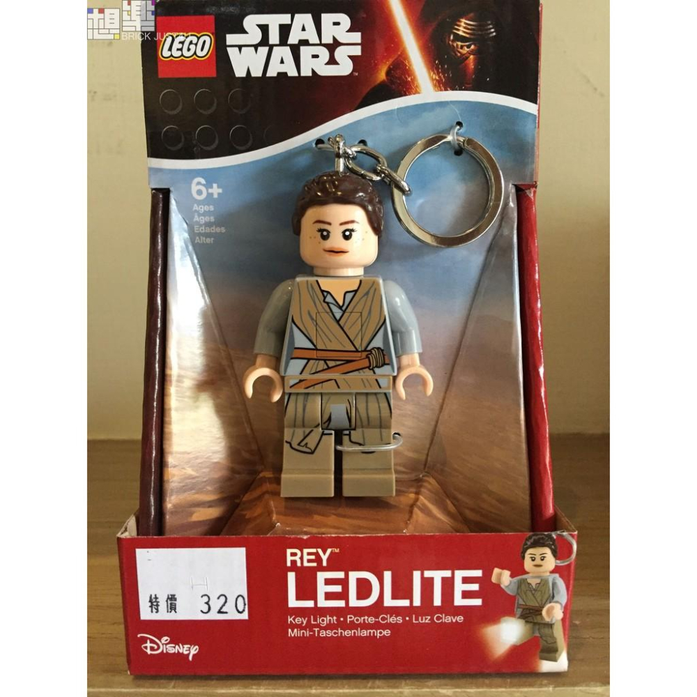 ［想樂］『LED鑰匙圈』全新 樂高 Lego LGL KE102 LED 鑰匙圈 星際大戰 Star Wars Rey-細節圖3