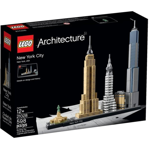 ［想樂］全新 樂高 Lego 21028 Architecture 建築 紐約