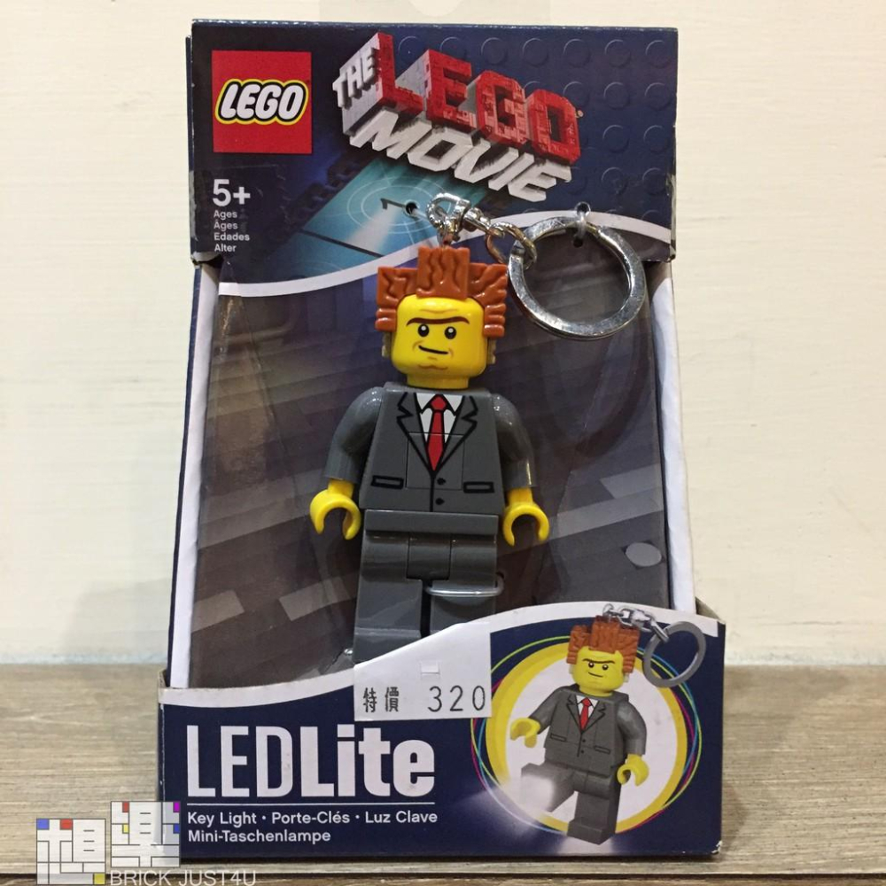 ［想樂］『LED鑰匙圈』全新 樂高 Lego LED LGL KE44 樂高玩電影 總裁 鑰匙圈-細節圖3