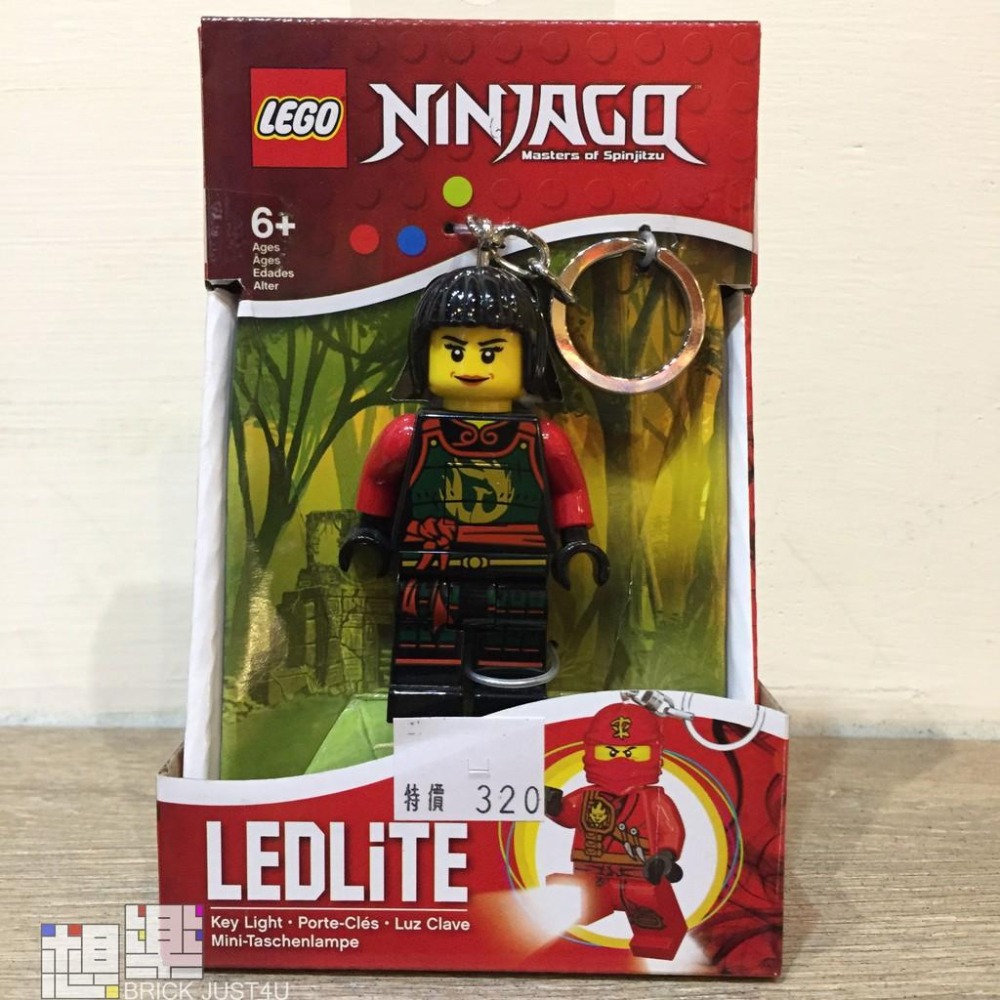 ［想樂］『LED鑰匙圈』全新 樂高 Lego LGL KE78 LED 鑰匙圈 忍者 Ninjago 赤蘭 Nya-細節圖3