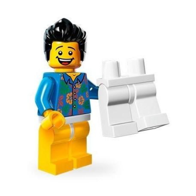 ［想樂］『人偶』全新 樂高 Lego 71004 樂高玩電影人偶包 13 找不到褲子男人
