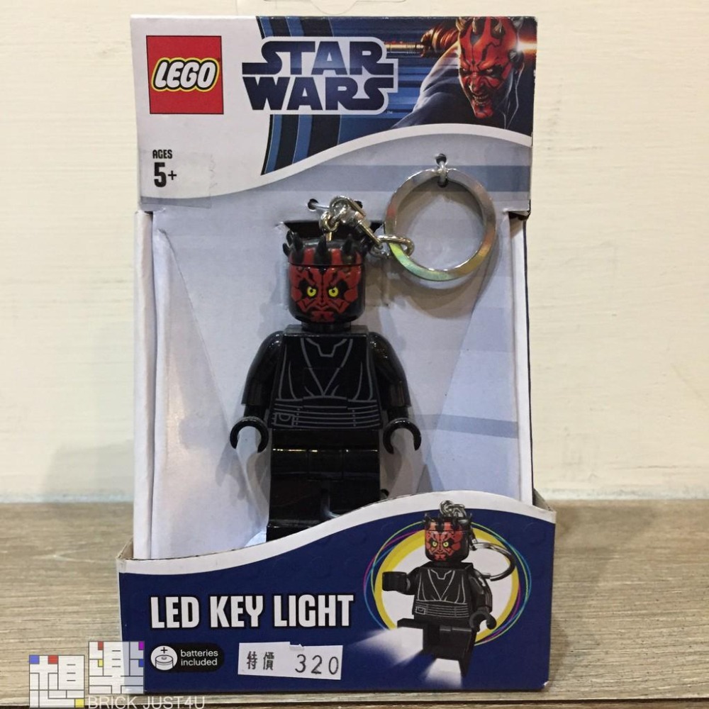 ［想樂］『LED鑰匙圈』全新 樂高 Lego LGL KE13 LED 鑰匙圈 星戰 達斯魔-細節圖3