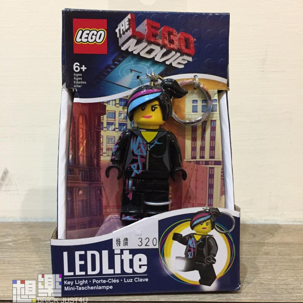 ［想樂］『LED鑰匙圈』全新 樂高 Lego LGL KE76 樂高玩電影 LEGO Movie 溫斯黛-細節圖3