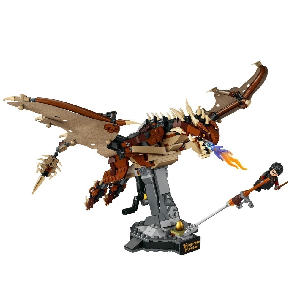 ［想樂］全新 樂高 LEGO 76406 哈利波特 匈牙利角尾龍 Hungarian Horntail-細節圖3