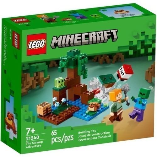 ［想樂］全新 樂高 LEGO 21240 Minecraft 創世神 危險沼澤探險