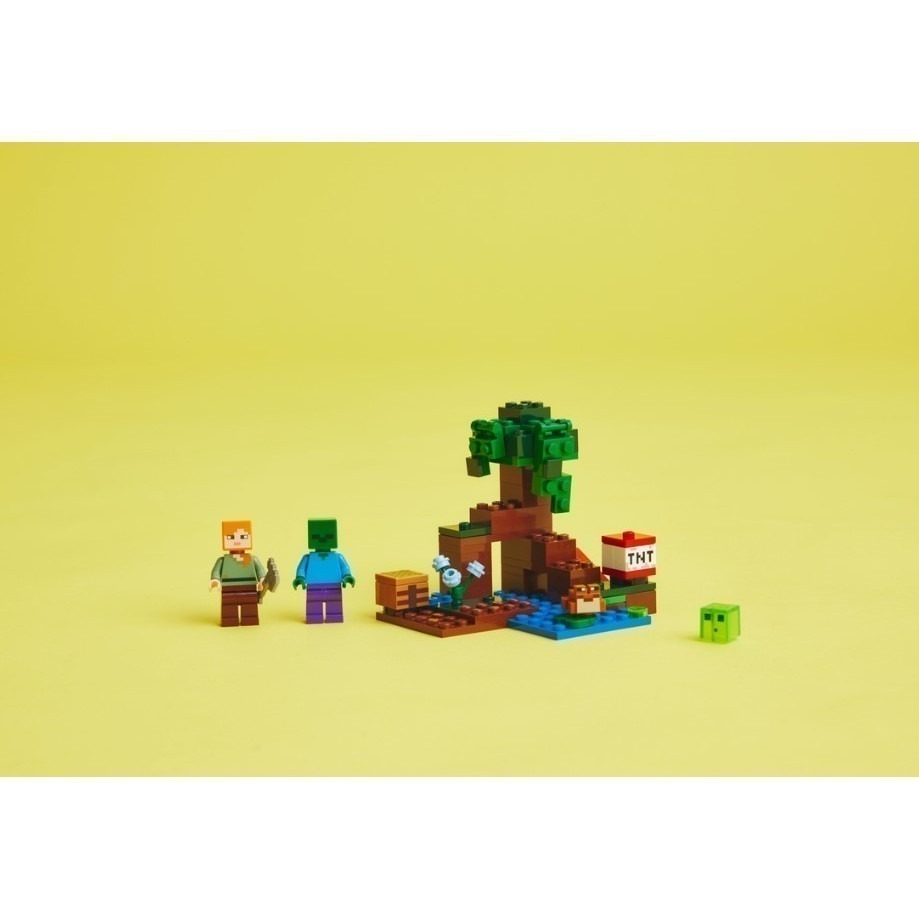 ［想樂］全新 樂高 LEGO 21240 Minecraft 創世神 危險沼澤探險-細節圖4