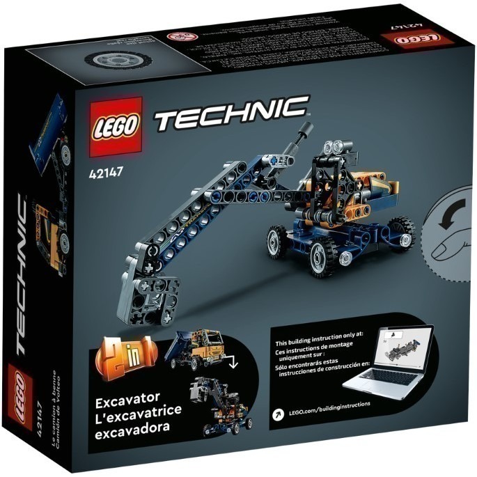 ［想樂］全新 樂高 LEGO 42147 Technic 科技 傾卸式卡車-細節圖2
