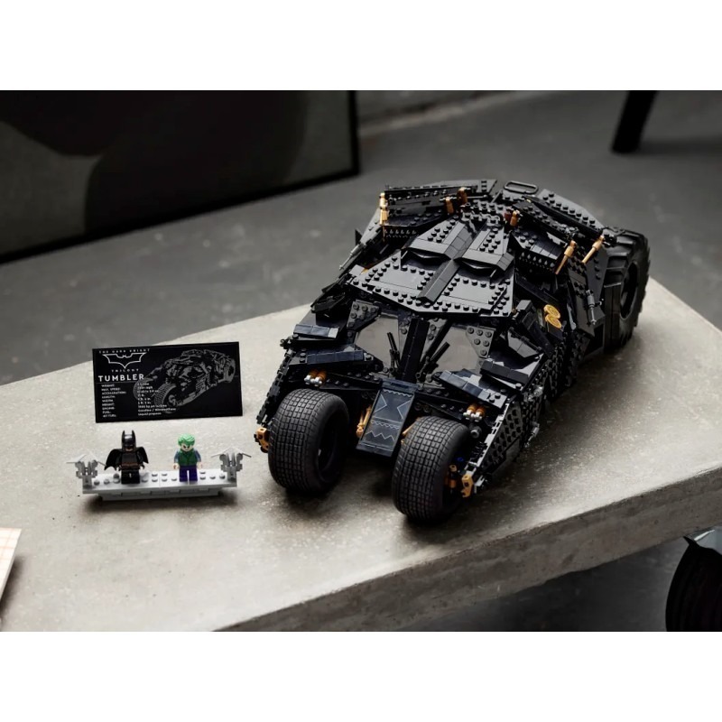 ［想樂］全新 樂高 Lego 76240 DC 蝙蝠車 Batmobile Tumbler (盒損)-細節圖6