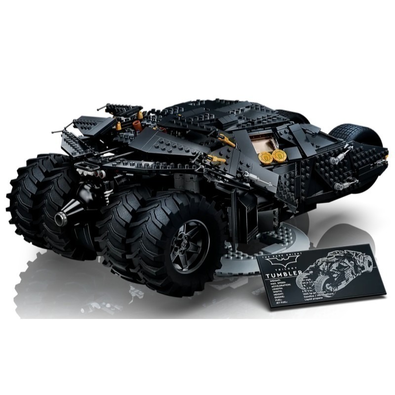 ［想樂］全新 樂高 Lego 76240 DC 蝙蝠車 Batmobile Tumbler (盒損)-細節圖7