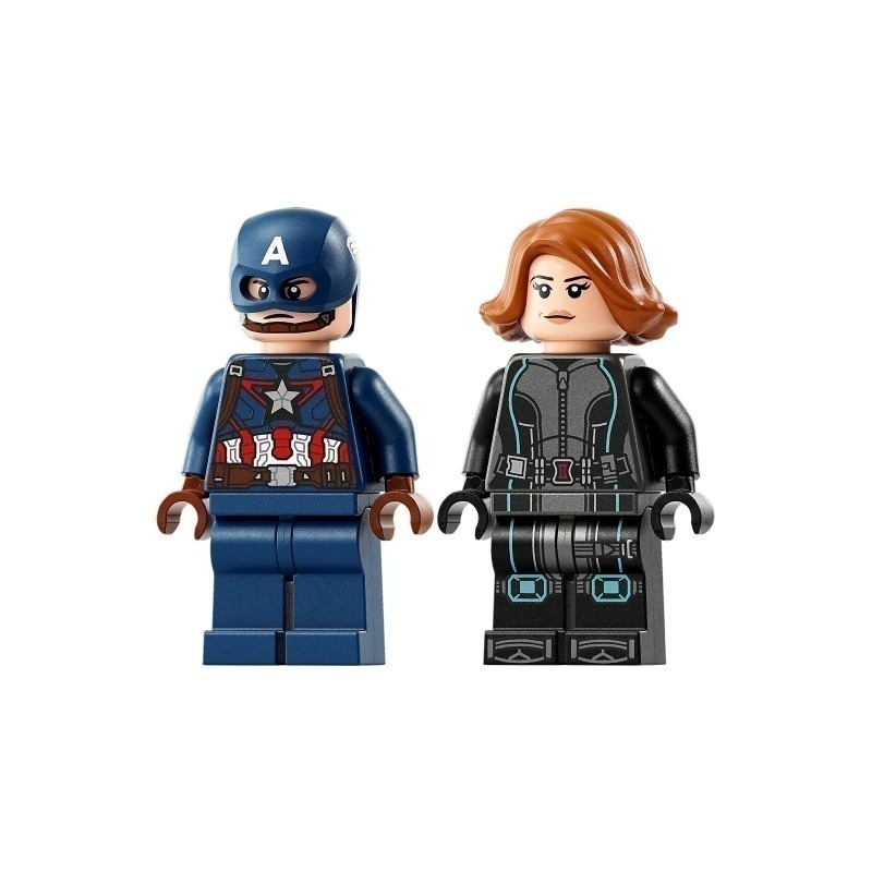 ［想樂］全新 樂高 LEGO 76260 Super Heroes Marvel 漫威 美國隊長與黑寡婦摩托車-細節圖4