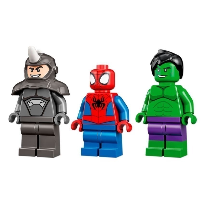 ［想樂］全新 樂高 Lego 10782 Marvel 漫威 綠巨人和犀牛人的卡車決鬥-細節圖4