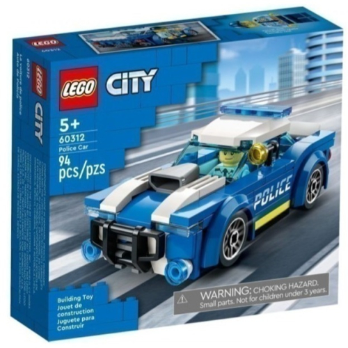 ［想樂］全新 樂高 Lego 60312 City 城市 城市警車