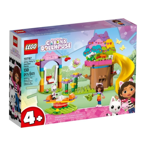 ［想樂］全新 樂高 LEGO 10787 Gabby＇s Dollhouse 貓熊喵與精靈喵的花園派對