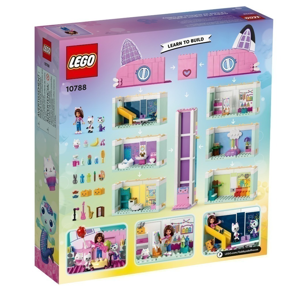 ［想樂］全新 樂高 LEGO 10788 Gabby＇s Dollhouse 蓋比的娃娃屋-細節圖2