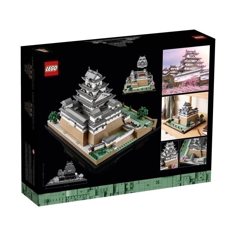 ［想樂］全新 樂高 LEGO 21060 Architecture 建築 姬路城 (原箱寄出,盒損)-細節圖2