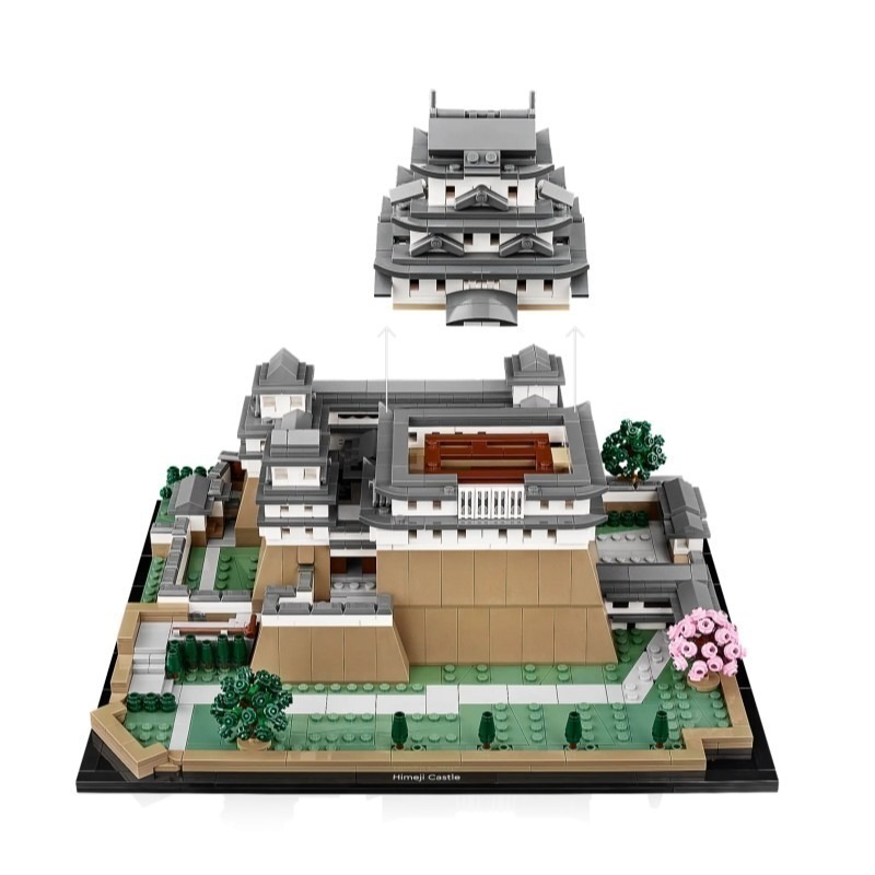 ［想樂］全新 樂高 LEGO 21060 Architecture 建築 姬路城 (原箱寄出,盒損)-細節圖5