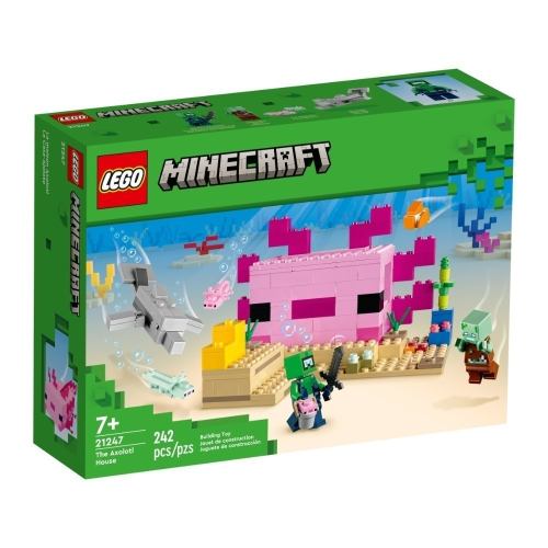 ［想樂］全新 樂高 LEGO 21247 Minecraft 創世神 六角恐龍之家