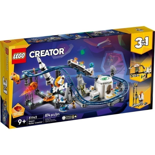 ［想樂］全新 樂高 LEGO 31142 Creator 三合一 太空雲霄飛車