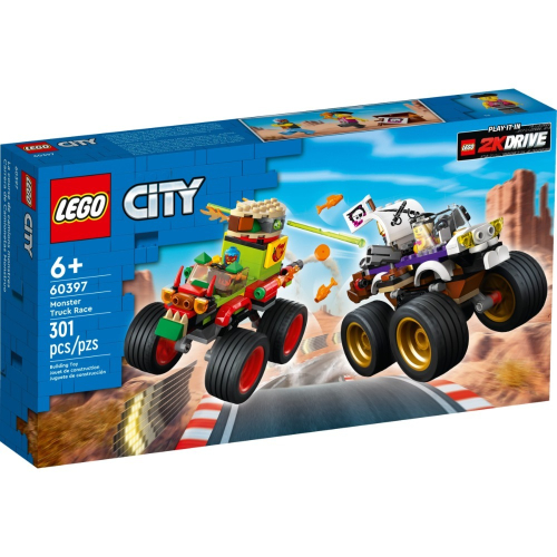 ［想樂］全新 樂高 LEGO 60397 City 城市 怪獸卡車大賽