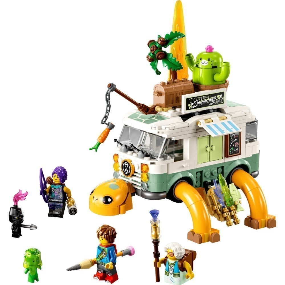 ［想樂］全新 樂高 LEGO 71456 DREAMZzz™ 卡斯提歐太太的烏龜車-細節圖3