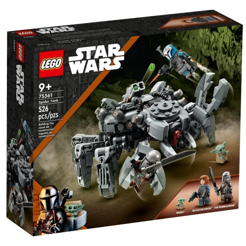 ［想樂］全新 樂高 LEGO 75361 Star Wars 星際大戰 曼達洛人 蜘蛛坦克