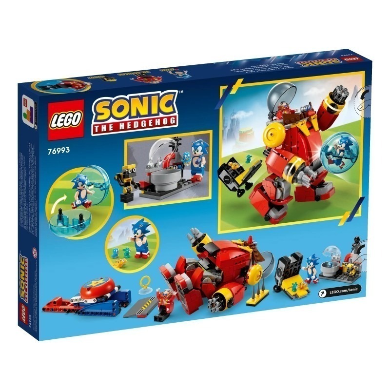 ［想樂］全新 樂高 LEGO 76993 Sonic 音速小子 vs 蛋頭博士的機器人-細節圖2