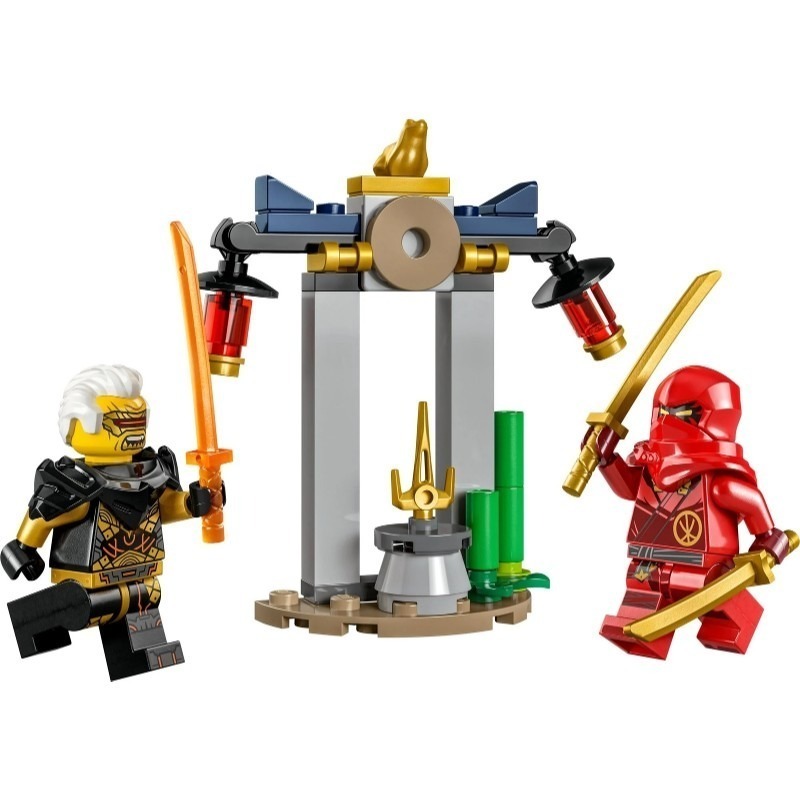 ［想樂］『小包』全新 樂高 LEGO 30650 旋風忍者 Kai and Rapton Temple Battle-細節圖2