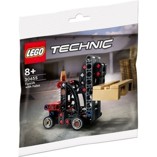 ［想樂］『小包』全新 樂高 LEGO 30655 科技 堆高機 Forklift Pallet polybag