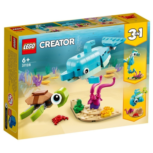 ［想樂］全新 樂高 Lego 31128 Creator 三合一 海豚和烏龜