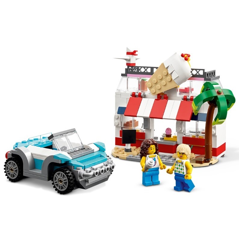 ［想樂］全新 樂高 LEGO 31138 Creator 三合一 海灘露營車 Beach Camper Van-細節圖5